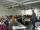 Prof. B.-R. Meyer beim Tag der Chemie