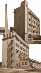 Bakelite GmbH Erkner Werk II, Berliner Str., Baubeginn 1936