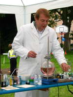 Experimentalshow zum Heimatfest Erkner 2007